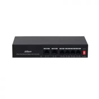 Dahua Technology PoE DH-PFS3006-4ET-36 netwerkswitch Fast Ethernet (10/100) Power over Ethernet (PoE) zwart
