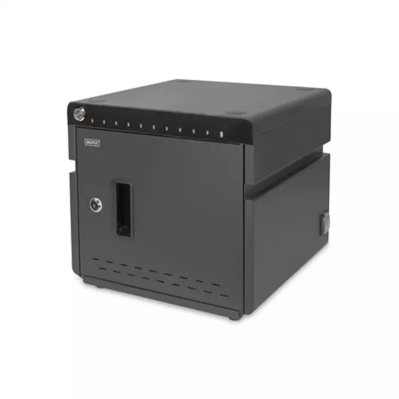 Digitus mobiele desktop-laadkast voor 10 notebooks/tablets tot 13 inch, UV-C, USB-C