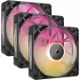 Corsair iCUE LINK RX120 MAX ARGB 120mm behuizingsventilator 3-pack zwart