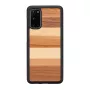 Telefoonhoesje man and wood Galaxy S20 zwart — hoesje voor Samsung Galaxy S20