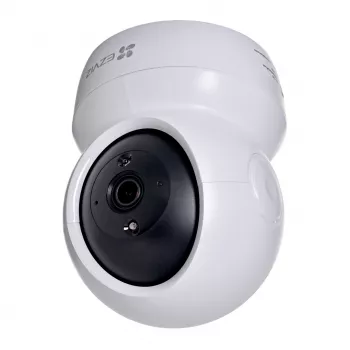 EZVIZ H6c 1920 x 1080 IP-beveiligingscamera, binnen, bolvormig, Wi‑Fi & Ethernet, 4 mm lens, 360° draaibereik, microSD tot 256 GB