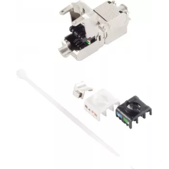 shiverpeaks Cat.6A gereedschapsloze keystone-inzet (BS08-10002)