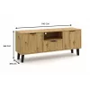 RTV SCANDI 2D1S slank ARTISAN OAK