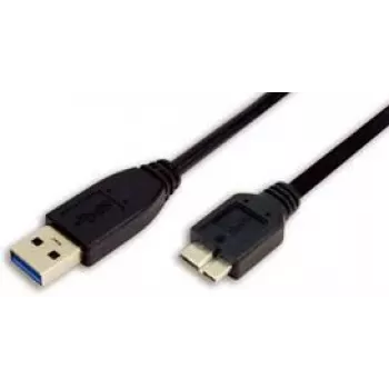 Logilink - USB-kabel - 9-polig USB Type A (M) - 10-polig Micro-USB Type B (M) - 1 m (USB 3.0) (CU0026)