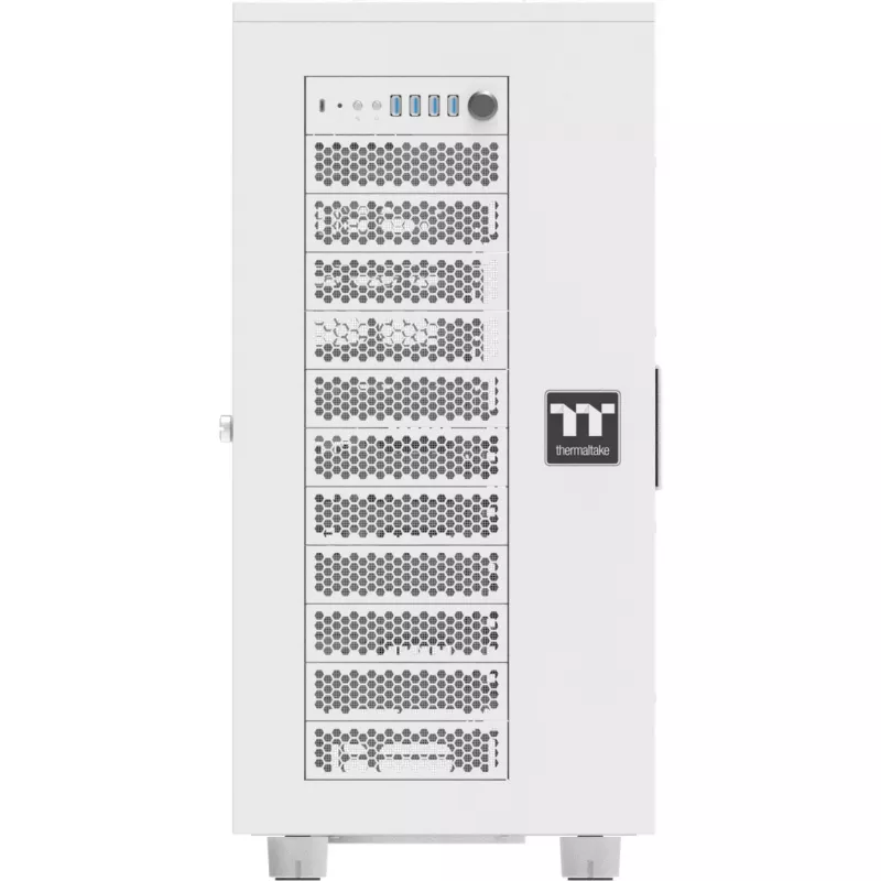 Thermaltake AX700 Grand Tour E-ATX-behuizing met glazen zijvenster (wit)