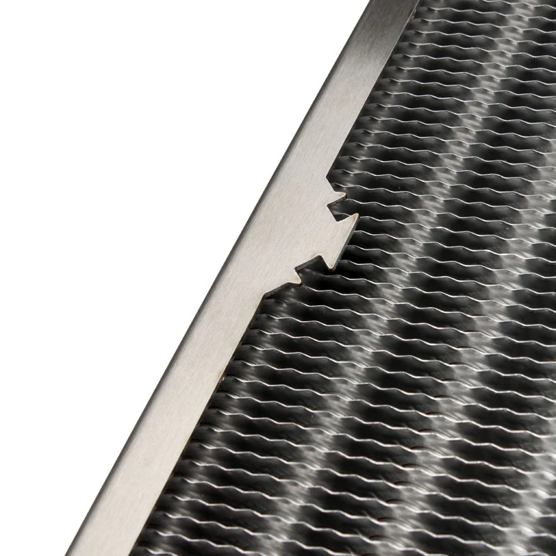 Radiator Aqua-Computer airplex radical 4/480 — aluminium/koper/rvs, 520×140×73 mm
