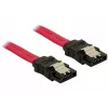 SATA-kabel DeLOCK 84302 0,5 m rood