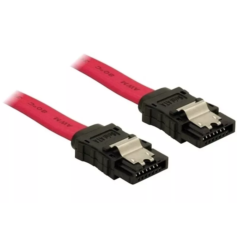 SATA-kabel DeLOCK 84302 0,5 m rood