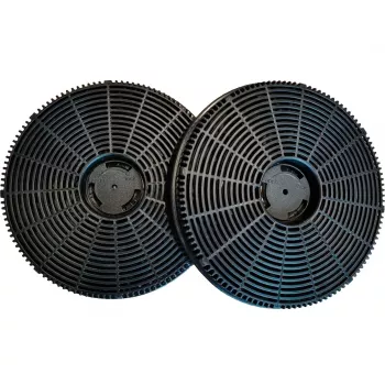 Respekta actiefkoolfilter MIZ 4000 (2 stuks) — vervangfilter voor afzuigkappen