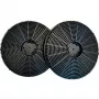 Respekta actiefkoolfilter MIZ 4000 (2 stuks) — vervangfilter voor afzuigkappen
