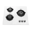 ISEASY MGBG-603 gaskookplaat, 3 branders (wit)