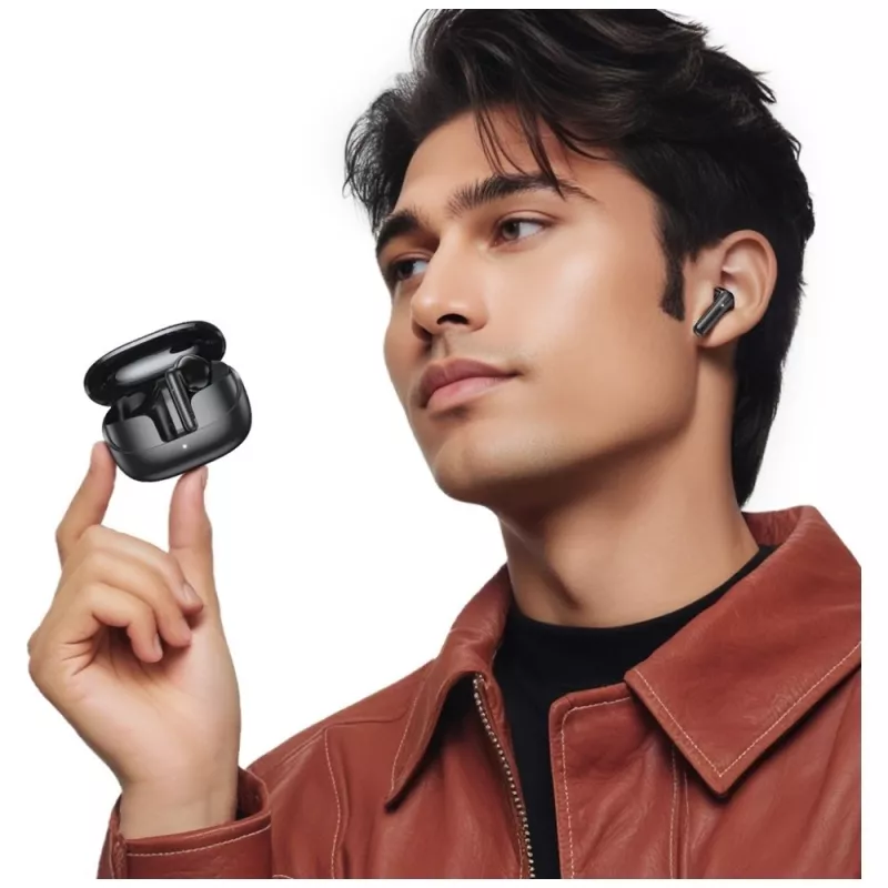 Bluetooth-stereohoofdtelefoon Usams IF27 TWS zwart