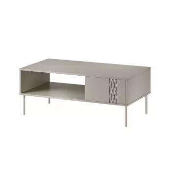 TRESSE bank / tafel 110x60x40 kasjmier mat