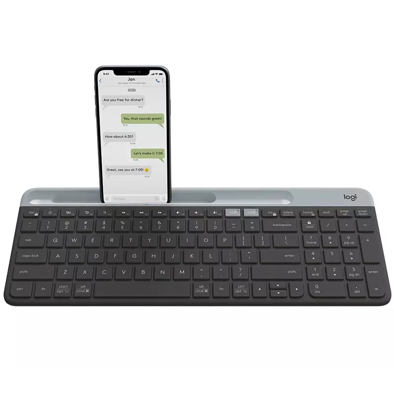 Logitech slank multi-device K580 – draadloos toetsenbord