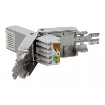 Draadverbinder DeLOCK 86476 RJ-45 grijs