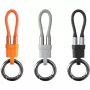 USB-C sleutelhanger-kabelset 4smarts 541385 — 7,5 cm, gemengde kleuren, 30 stuks