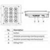 Hikvision DS-KD-KP/S accessoire voor intercoms toetsenpaneel