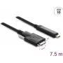Delock 83629 actieve optische kabel USB 10 Gbps, USB Type-C naar Micro-B, 7,5 m