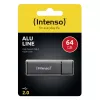 USB-STICK USB2 64GB/ANTRACIET 3521491 INTENSO