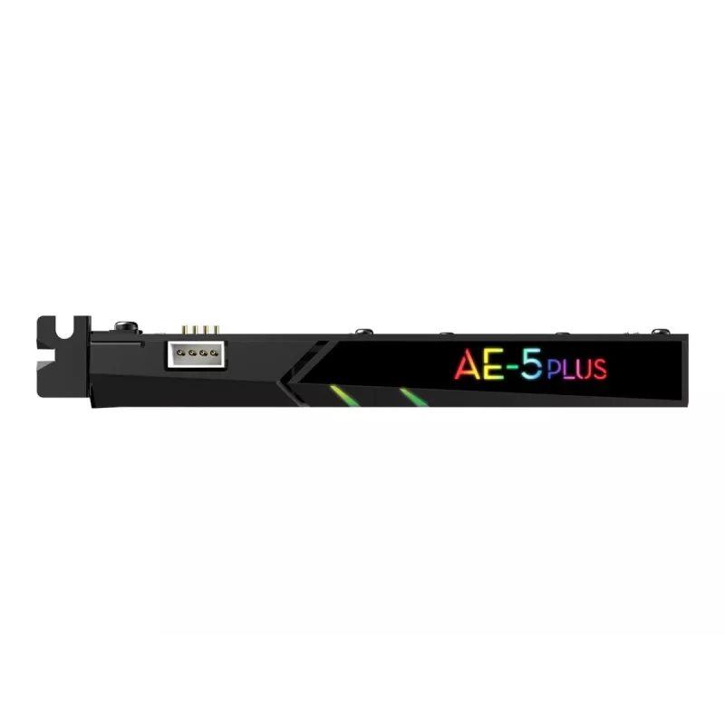 Creative Sound BlasterX AE-5 Plus zwart PCI-e RGB gaming geluidskaart
