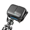 Mini-cameratas voor DJI Osmo Action 4/3 PU946B, compacte beschermhoes, zwart