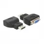 DeLOCK 65567 kabel, DisplayPort naar VGA, zwart