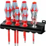 Wera 3160 i/7 Rack 05022728001 VDE-schroevendraaierset 7-delig aandrijving sleuf/kruiskop-PH (05022728001)
