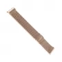 Horlogeband FIXED Mesh Strap Fixed 18mm roestvrij staal snelwissel goud