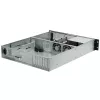 SilverStone RM23-502 rackmount serverchassis, ATX, USB 3.0 - 2U - zwart