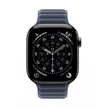 Band Apple 46mm Navy Magnetic Link S/M smartwatch navy