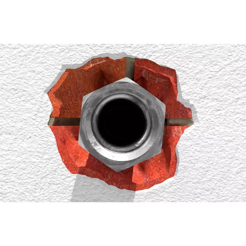 Reparatiemortel DEC ZEG cementgrijs grijs, 310ml patroon