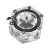 Doorstroomindicator BitsPower Hexagon Flow Indicator-RGB BP-HFI-RGB — RGB-verlichting, hexagonaal design