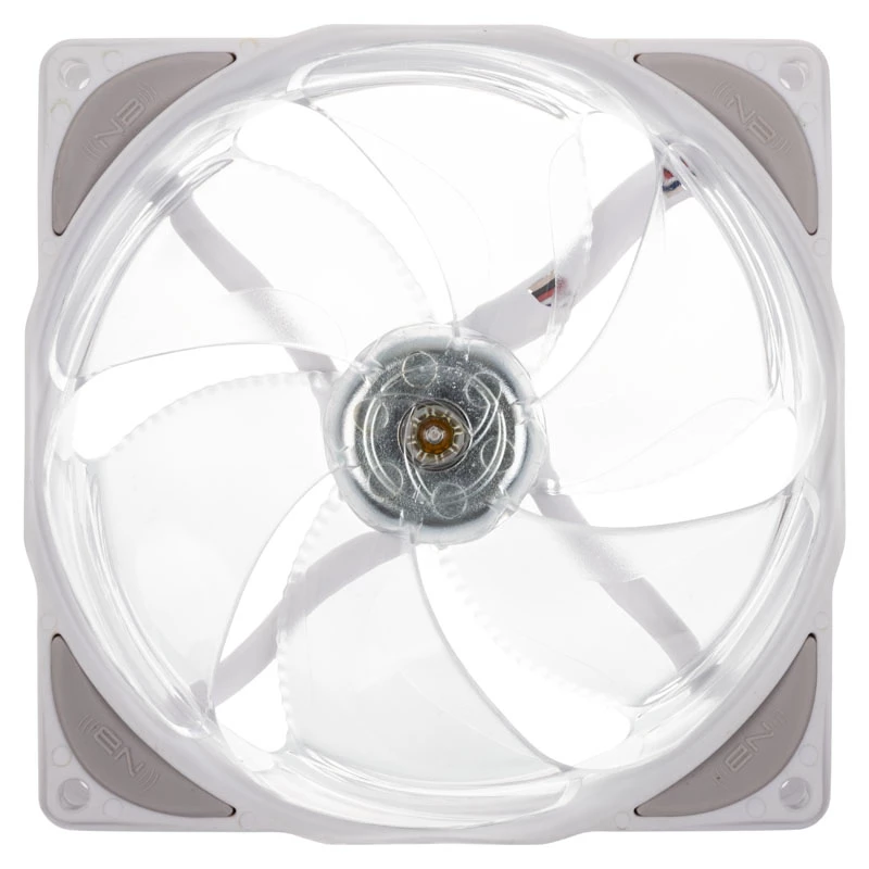 NOISEBLOCKER B12X-P 120mm ARGB behuizingsventilator wit