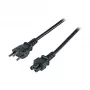 EFB-Elektronik netsnoer Zwitserse type 12 - C5 180°, zwart, 1,8 m, 3 x 0,75 mm² fabrikant: EFB Elektronik (EK495.1,8V2)