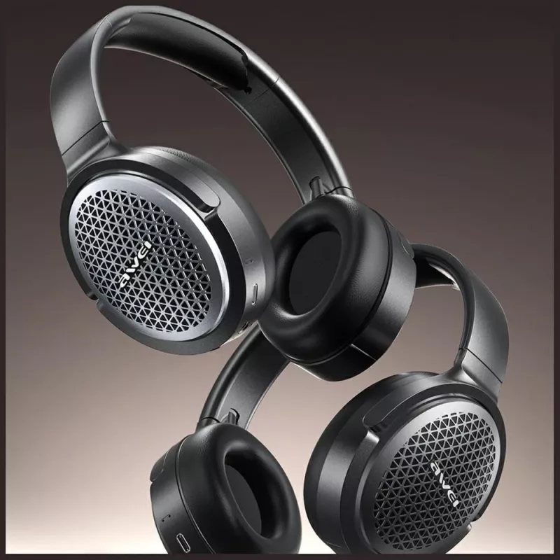 Awei Bluetooth-hoofdtelefoon AT78 ANC ENC 6.0 — draadloze over-ear-hoofdtelefoon met ANC en ENC, Bluetooth 6.0