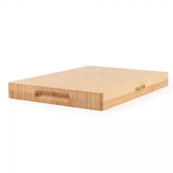 Snijplank Salter BW13307RD bamboe milieuvriendelijk design, rechthoekige snijplank