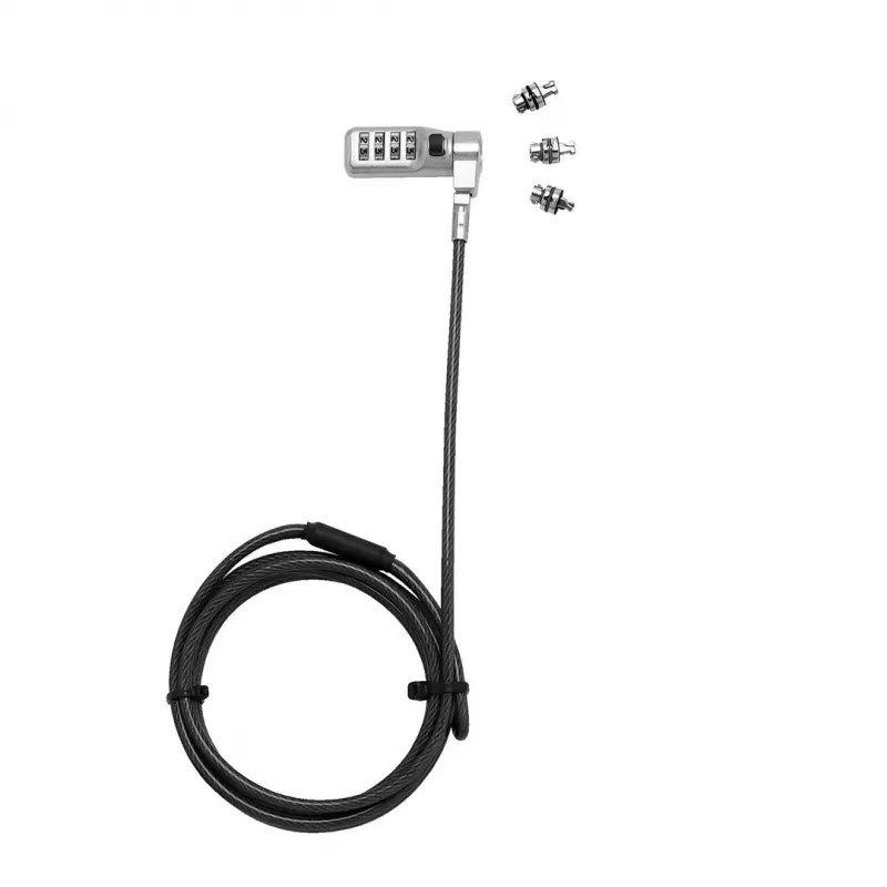 DICOTA D31713 kabelslot zwart 2 m