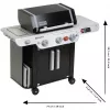 Weber-grill Genesis van hout (MDF), speelkeuken zwart/grijs