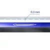 Geharde flexibele displaybescherming 3MK FlexibleGlass Pro voor Apple iPhone 15 – transparant, krasbestendig