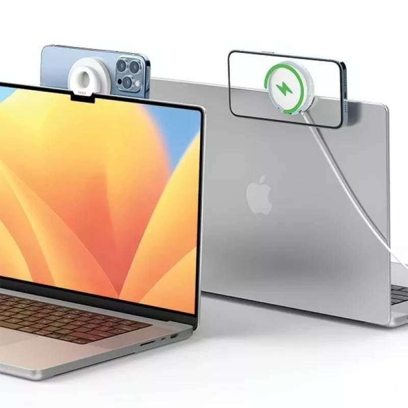 Inductieve houder voor MacBook MagSafe zwart