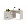 Hoekbureaublad e shop DANY Kaszmir beige — hoekwerkplek, compacte indeling
