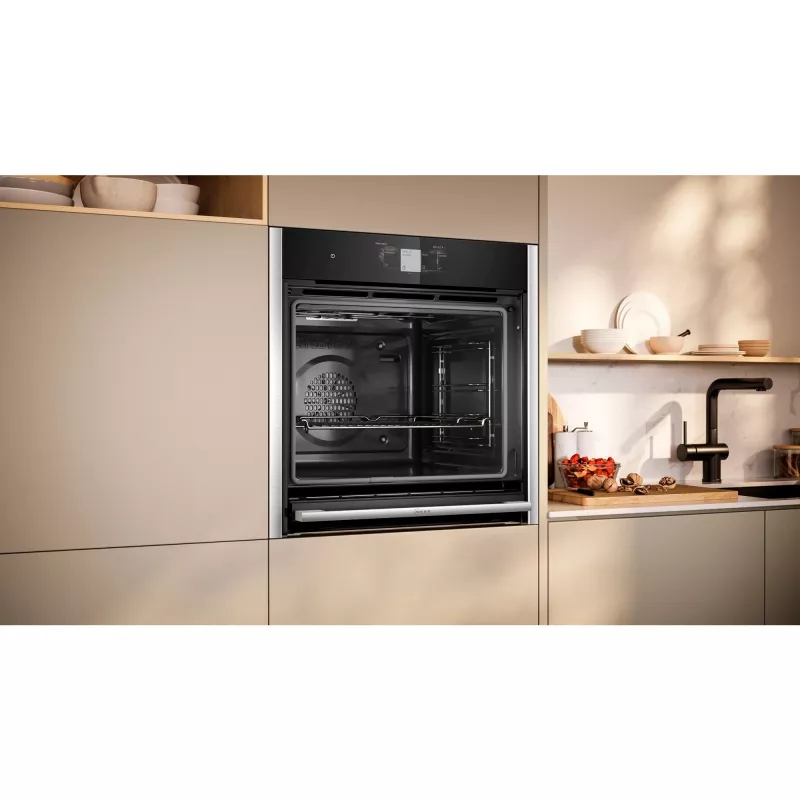 Neff B64CT73N0 Oven 71 L zwart, RVS