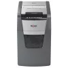 Rexel Optimum AutoFeed+ 130X Papiervernietiger kruisversnippering 55 dB 22 cm zwart, zilver