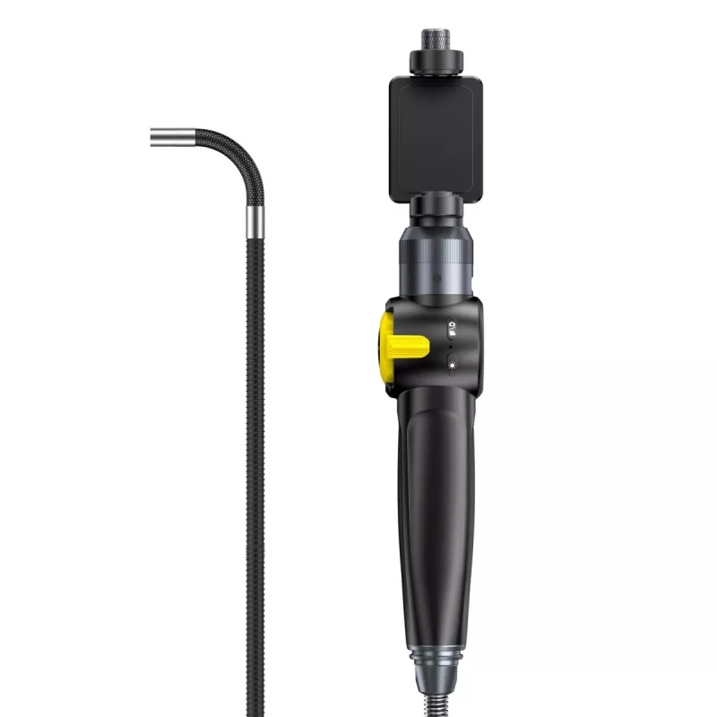Ulefone uSmart E03 UF-EC03 endoscoopcamera, 1280x720 HD, in twee richtingen 180° bestuurbare sonde, 6 leds, IP67, 1 m halfstijve kabel