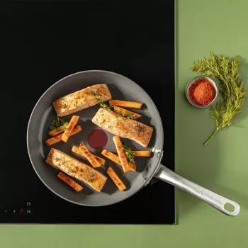 Koekenpan Tefal Renewal C4260443 24 cm — aluminium, keramische antiaanbaklaag, geschikt voor inductie, Thermo-Spot