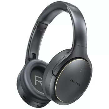 Hoofdtelefoon Awei Bluetooth AT20 ANC ENC 6.0 — draadloos, over-ear met ANC en ENC, Bluetooth 6.0