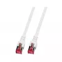 EFB-Elektronik RJ45-patchkabel Cat.6 S/FTP LSZH wit 10 m fabrikant: EFB Elektronik (K5518.10)