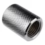 Alphacool HF 17047 mof G1/4 binnendraad – G1/4 binnendraad, messing, verchroomd