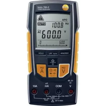 Testo digitale multimeter TRMS AC+DC 600 VAC 600 VDC 10 ADC (TESTO 760-2)