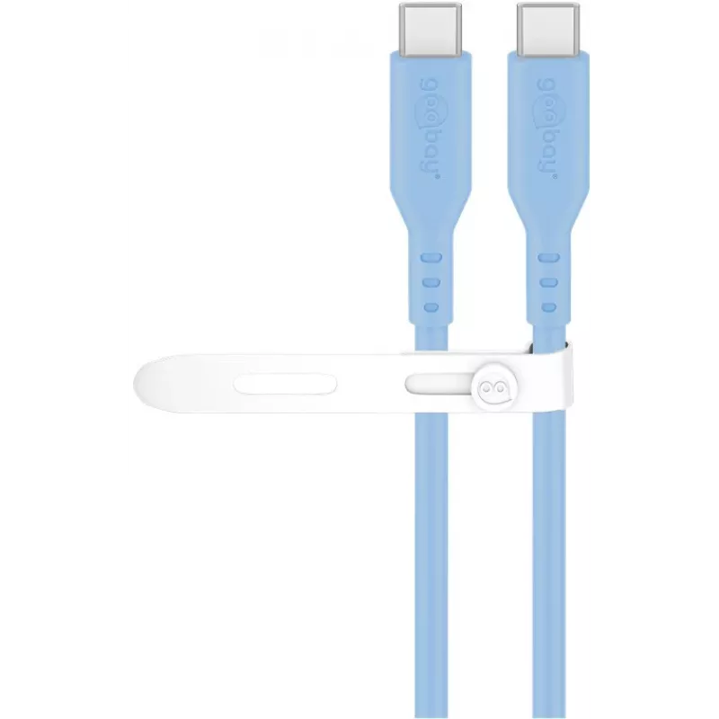 Goobay 77741 USB-kabel blauw